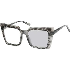 imageEyekepper Transition Photochromic Reading Glasses for Women Oversized ReadersGreyTortoise