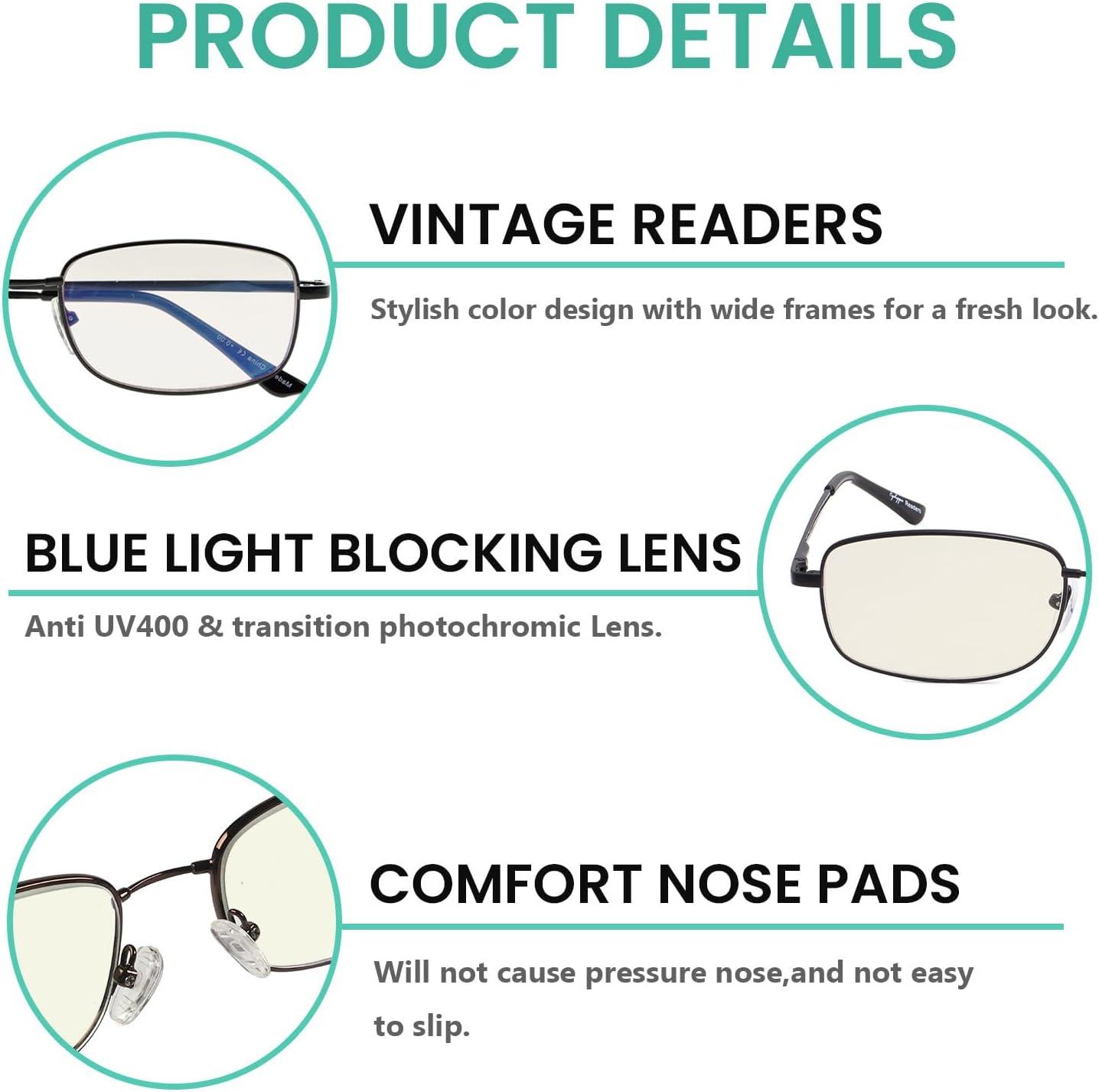imageEyekepper 10 Pack Blue Light Reading Glasses with Telescopic Arms Folding Computer Readers 10010 Pack Mix  Cg1644
