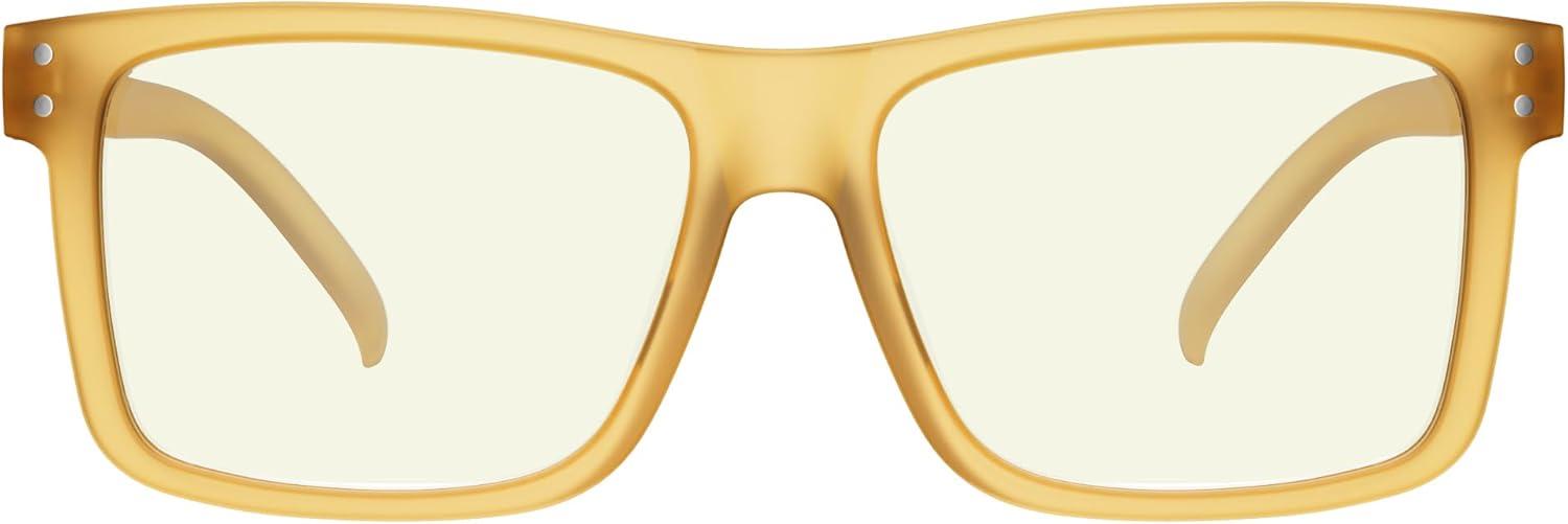 imageEyekepper 2 Pack Anti Blue Light Glasses for Men Blue Light Blocking Glasses for Computer Eyestrain BlackS2 Clear