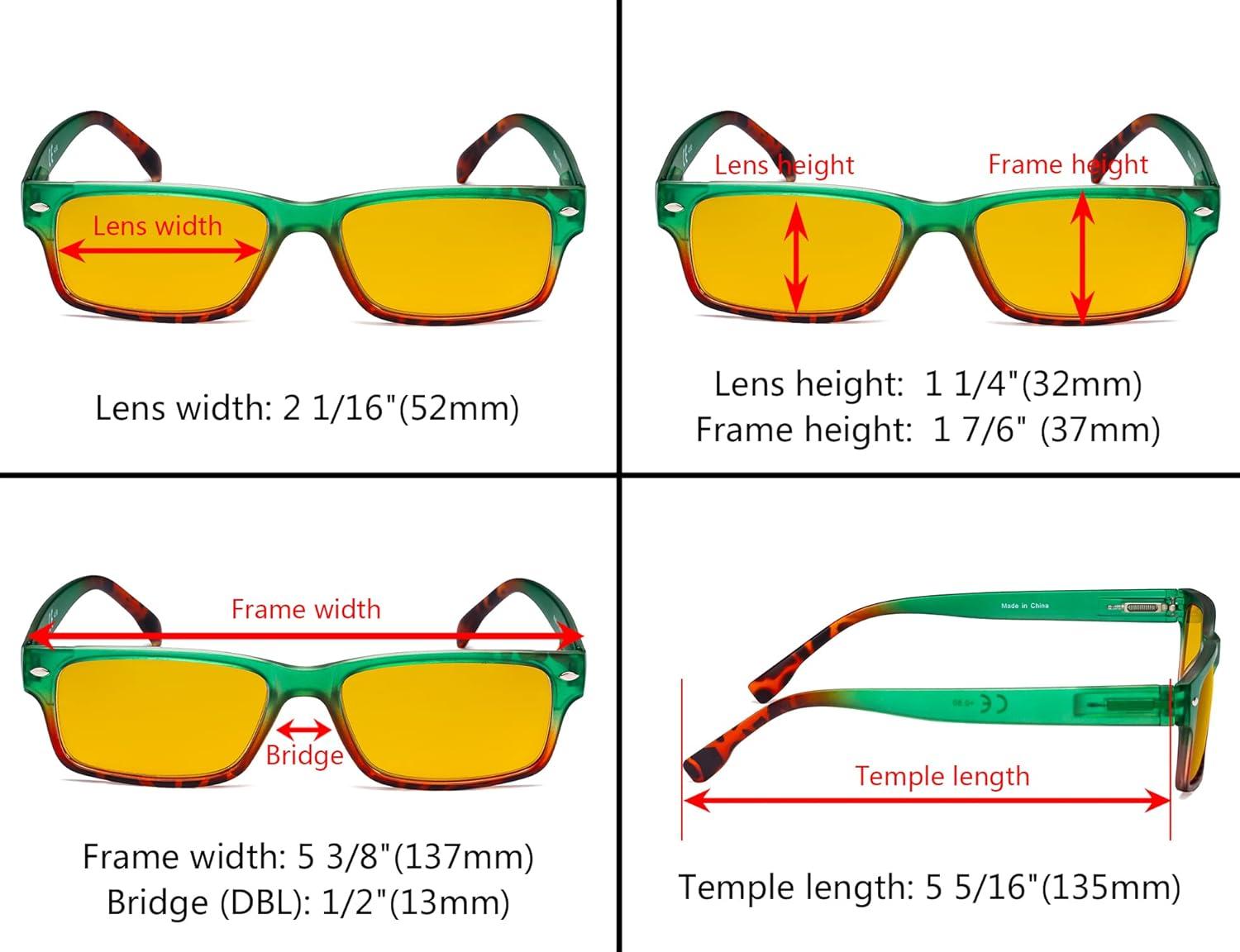 imageEyekepper 3Pack Readers Stylish Spring Hinges Reading Glasses Included 2 Computer GlassesBlue Light Blockingb903 Pairs