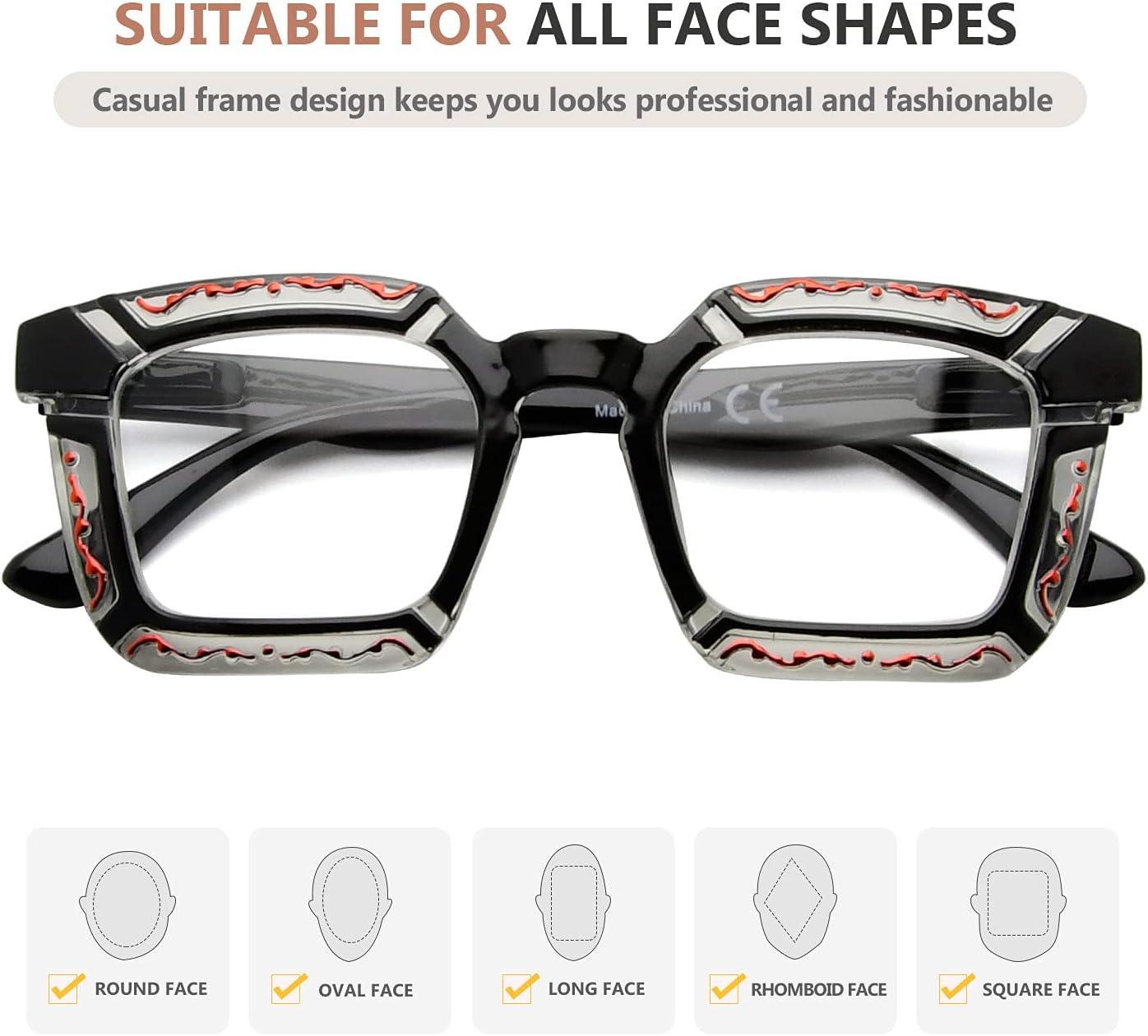 imageEyekepper 5pack Reading Glasses for Women Floral Pattern Design Readers5 Pack Mix Color