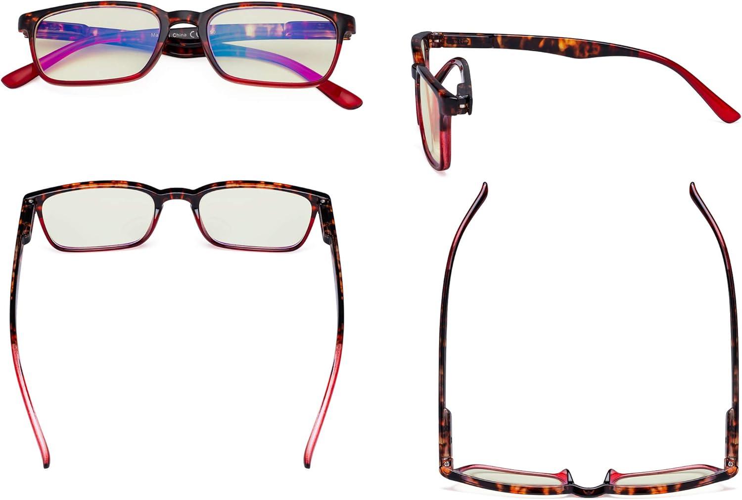 imageEyekepper 6pack Reading Glasses Blue Light Blocking for Women Men 150Blue Light Blockingb406 Pairs