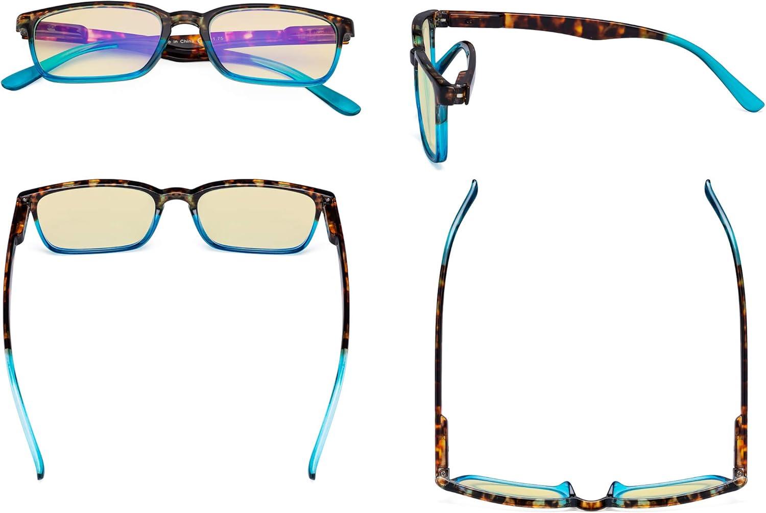 imageEyekepper 6pack Reading Glasses Blue Light Blocking for Women Men 150Blue Light Blockingb606 Pairs