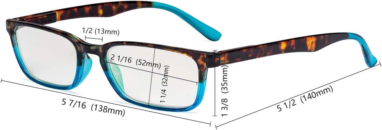 imageEyekepper 6pack Reading Glasses Blue Light Blocking for Women Men 150Normal Reading Glasses3 Pairs
