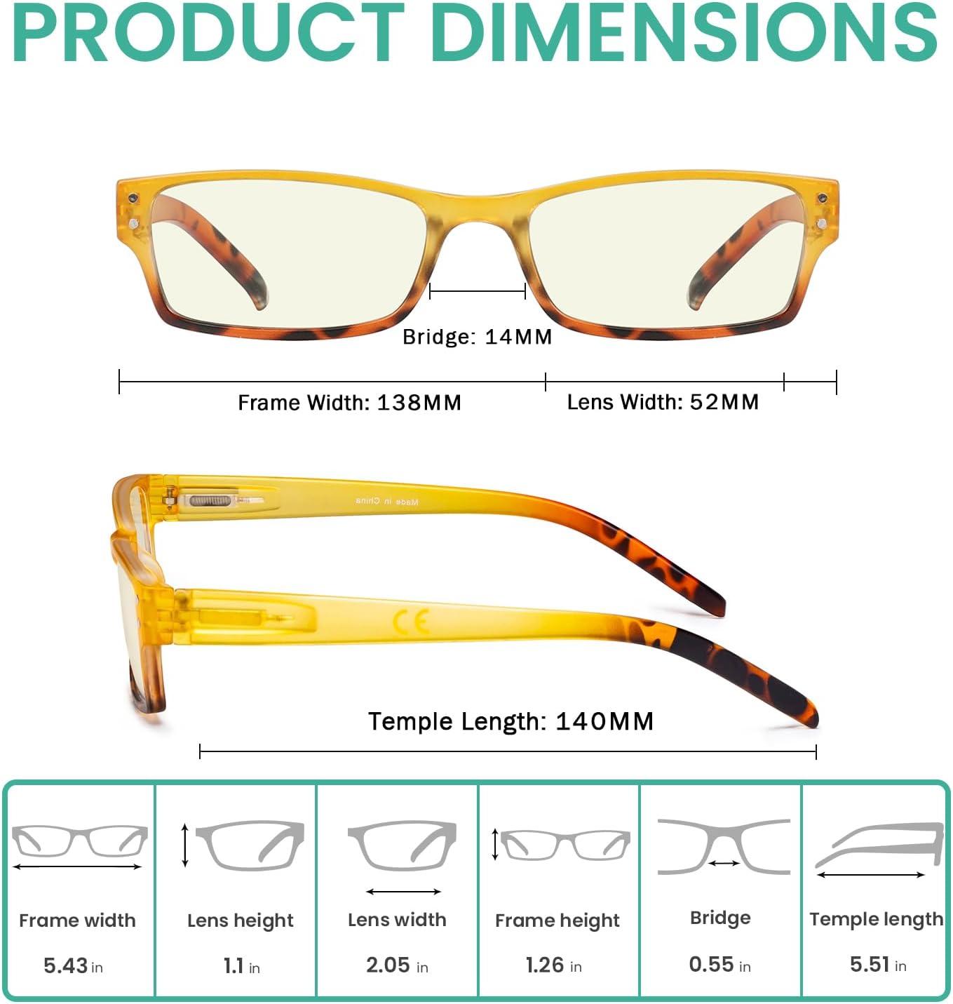 imageEyekepper Blue Light Blocking Glasses  3 Pack Rimless Computer Readers12 Pack Mix  Uvr012d