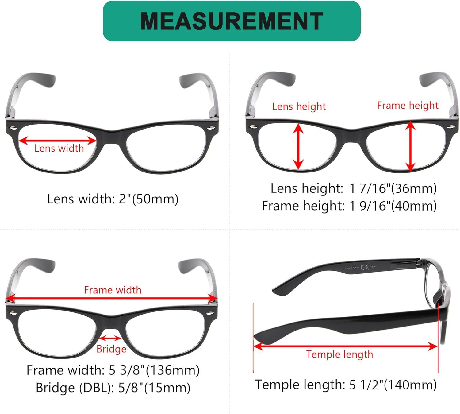 imageEyekepper Classic 80s Reading Glasses for Women 5 Pairs Readers Include Reading Sunglasses5 Pairs Mix