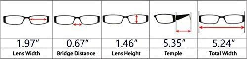 imageEyekepper Classic 80s Reading Glasses for Women 5 Pairs Readers Include Reading SunglassesBlack5pcs All Clear Lens
