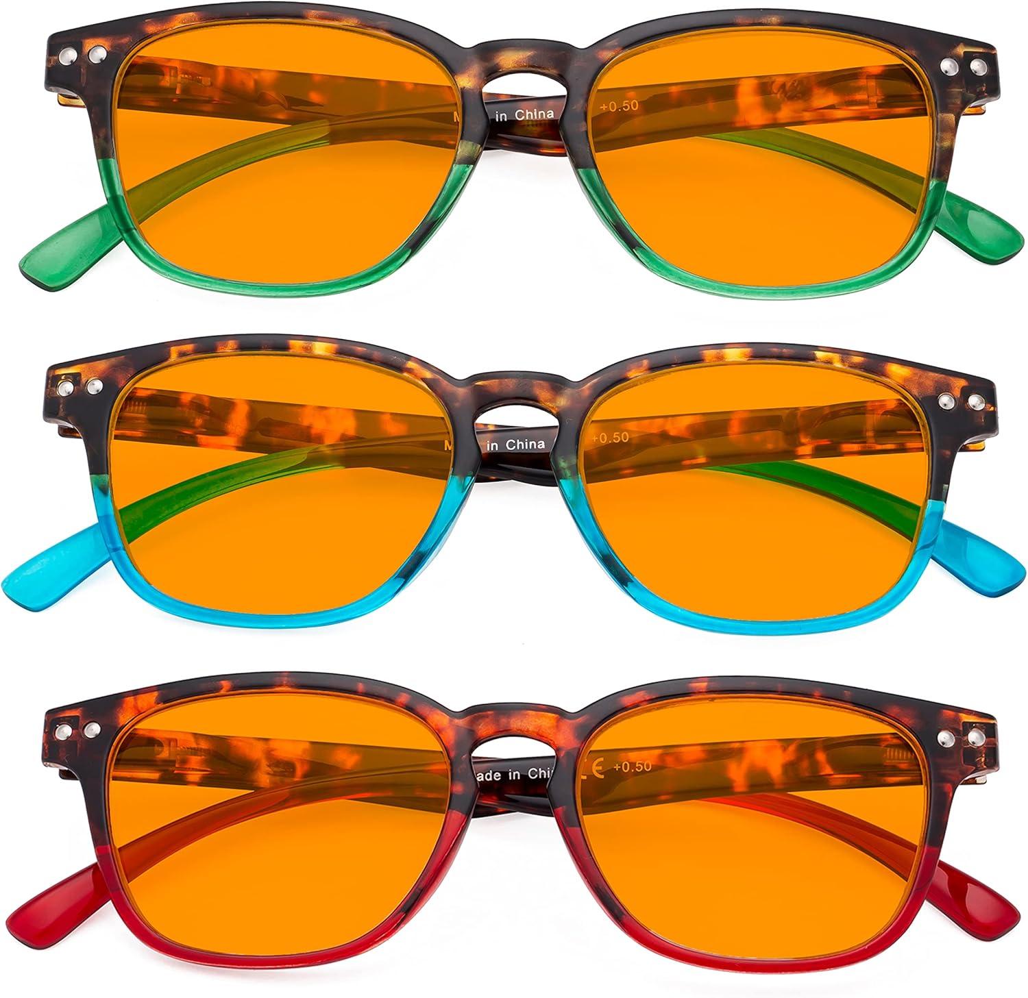 imageEyekepper Vintage Design Reading Glasses  Stylish Reader Eyeglasses for Women ReadingBlue Light Blockingb983 Pairs