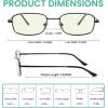 imageEyekepper 10 Pack Blue Light Reading Glasses with Telescopic Arms Folding Computer Readers 10010 Pack Mix  Cg1644