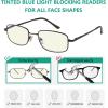 imageEyekepper 10 Pack Blue Light Reading Glasses with Telescopic Arms Folding Computer Readers 10010 Pack Mix  Cg1644