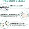 imageEyekepper 10 Pack Blue Light Reading Glasses with Telescopic Arms Folding Computer Readers 10010 Pack Mix  Cg1644