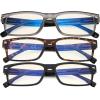 imageEyekepper 3Pack Readers Stylish Spring Hinges Reading Glasses Included 2 Computer GlassesBlue Light Blockingb403 Pairs