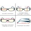 imageEyekepper 4 Pack Blue Light Blocking Readers Women Crystal Computer Reading Glasses 150Blue Light Blockingb404 Pairs