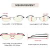 imageEyekepper 4Pack Quality HalfRim Reading Glasses Readers with Spring Hinges Include Computer Readers for Women Men12 Pack Mix Uvr2202