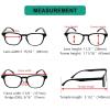 imageEyekepper 5 Pack Fashion Design Blue Light Blocking Readers for Women Computer Reading Glasses Yellow Tinted 1505 Pairs Mix