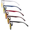 imageEyekepper 5 Pack Fashion Design Blue Light Blocking Readers for Women Computer Reading Glasses Yellow Tinted 150Blue Light Blockingb905 Pairs