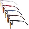 imageEyekepper 5 Pack Fashion Design Blue Light Blocking Readers for Women Computer Reading Glasses Yellow Tinted 150Blue Light Blockingb985 Pairs