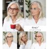 imageEyekepper 5 Pack Ladies Blue Light Blocking Readers Retro Computer Reading Glasses 1505 Pairs Mix