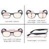 imageEyekepper 5 Pack Ladies Blue Light Blocking Readers Retro Computer Reading Glasses 150Blue Light Blockingb405 Pairs