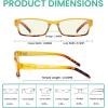imageEyekepper Blue Light Blocking Glasses  3 Pack Rimless Computer Readers12 Pack Mix  Uvr012d