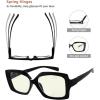 imageEyekepper Blue Light Blocking Glasses  3 Pack Rimless Computer Readers12 Pack Mix  Uvr2010