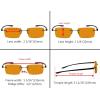 imageEyekepper Blue Light Blocking Glasses  3 Pack Rimless Computer ReadersBlue Light Blockingb983 Pairs