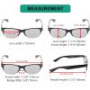 imageEyekepper Classic 80s Reading Glasses for Women 5 Pairs Readers Include Reading Sunglasses5pcs All Grey Lens