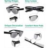 imageEyekepper Classic 80s Reading Glasses for Women 5 Pairs Readers Include Reading Sunglasses5pcs All Grey Lens