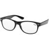 imageEyekepper Classic 80s Reading Glasses for Women 5 Pairs Readers Include Reading SunglassesBlack5pcs All Clear Lens