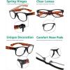 imageEyekepper Classic 80s Reading Glasses for Women 5 Pairs Readers Include Reading SunglassesDemi Arm5pcs All Clear Lens