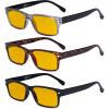 imageEyekepper 3Pack Readers Stylish Spring Hinges Reading Glasses Included 2 Computer GlassesBlue Light Blockingb903 Pairs