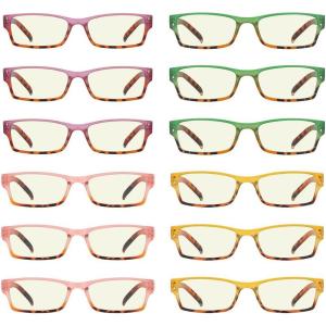 imageEyekepper Blue Light Blocking Glasses  3 Pack Rimless Computer Readers12 Pack Mix  Uvr012d