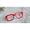image:imageEyekepper 4 Pack Ladies Computer Glasses Oversized Square Design Blue Light Filter Readers 0504pcs Red