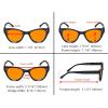 image:imageEyekepper 4 Pack Oversized Blue Light Filter Glasses Women Cat Eye Computer Reading Glasses 125Blue Light Blockingb984 Pairs