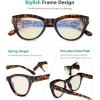 image:imageEyekepper 4 Pack Oversized Blue Light Filter Glasses Women Cat Eye Computer Reading Glasses 175Blue Light Blockingb404 Pairs