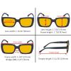image:imageEyekepper 4 Pack Reading Glasses Blue Light Blocking Oversized Square Computer Readers 075Blue Light Blockingb904 Pairs