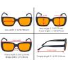 image:imageEyekepper 4 Pack Reading Glasses Blue Light Blocking Oversized Square Computer Readers 125Blue Light Blockingb984 Pairs