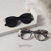 image:imageEyekepper 4 Pack Reading Glasses Oversized Blue Light Filter Glasses Women Readers 2005 Pairs Mix