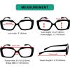 image:imageEyekepper 4Pack Reading Glasses Blue Light Blocking Stylish Computer Glasses Readers Women 1754pcsmix