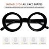 image:imageEyekepper 4pack Reading Glasses Blue Light Blocking Women Oversized Round Computer Readers 1004 Pack Mix Color
