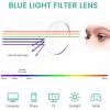 image:imageEyekepper 4pack Reading Glasses Blue Light Blocking Women Oversized Round Computer Readers 20012 Pack Mix  Uv2004