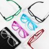 image:imageEyekepper Huge Metalless Reading Glasses with Screwless Spring Hinges 6 Pack Oversized Readers for Women 3506 Pack Mix Color  C