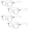 4pcs Transparent