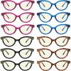 image:imageEyekepper 4pack Reading Glasses Blue Light Blocking Women Oversized Round Computer Readers 17512 Pack Mix  Uv2123