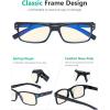 image:imageEyekepper 7pack Reading Glasses Blue Light Blocking for Men 075Blue Light Blockingb407 Pairs
