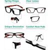 image:imageEyekepper 7pack Reading Glasses Blue Light Blocking for Men 125Demi Arm5pcs All Clear Lens
