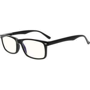 image:imageEyekepper 2 Pack Anti Blue Light Glasses for Men Blue Light Blocking Glasses for Computer Eyestrain TortoiseshellBlack
