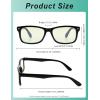 image:imageEyekepper Blue Light Filter Reading Glasses  Reduce Eye Strain Computer Readers  Transparent Frame275TortoiseBlueblock Blue Light Lens