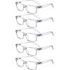 Transparent Frame-5pcs All Clear Lens