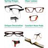 image:imageEyekepper 7pack Reading Glasses Blue Light Blocking for Men 2255 Pack Mix Color2